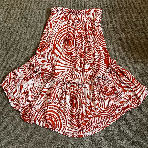 Anthropologie crop top and maxi skirt set - Picture 3 of 8